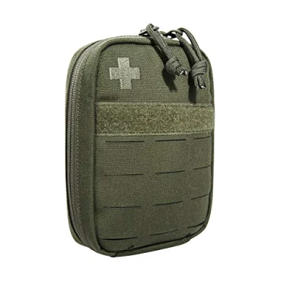 Afbeelding van Tasmanian Tiger TT Tac Pouch Medic compacte, Molle compatibele EHBO tas met patchoppervlak 16 x 12 4 cm (olijf)