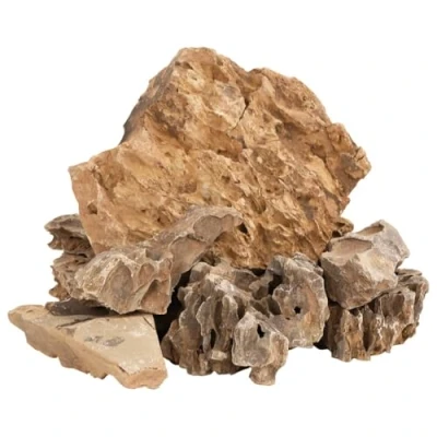 Afbeelding van vidaXL Drakenstenen 25 kg 5 30 cm bruin