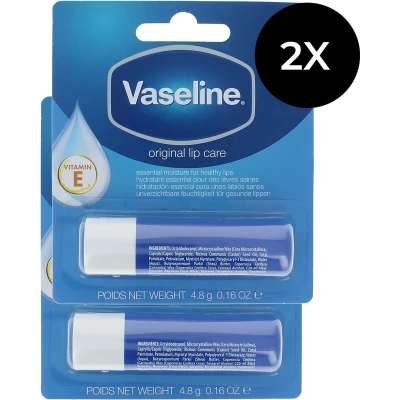 Afbeelding van Vaseline Lip Therapy Duopack Lippenbalsem Original