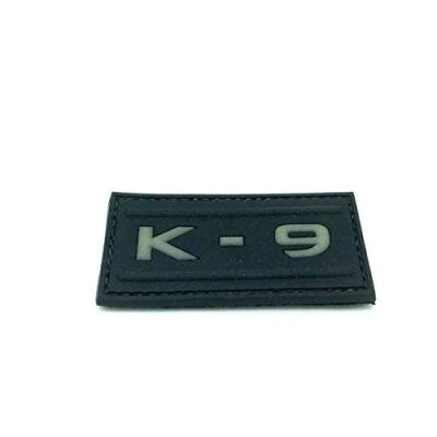 Afbeelding van K 9 gloed in de donkere PVC Airsoft Morale patch