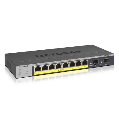 Afbeelding van NETGEAR GS110TP Managed L2/L3/L4 Gigabit Ethernet (10/100/1000) Power