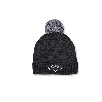 Afbeelding van Callaway Pom Beanie Grijs Zwart