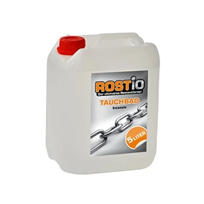 Afbeelding van Rostio Dompelbad Intensief 5 liter roestomvormer roestverwijderaar ontroester auto motorfiets boot etc.
