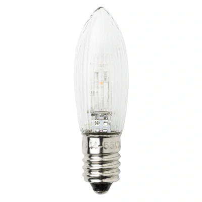 Afbeelding van Reserve kerstlampje led kerstverlichting binnen 3 lampjes warm w