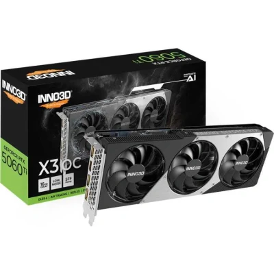 Afbeelding van INNO3D GEFORCE RTX 5060 Ti 16GB X3 OC Videokaart