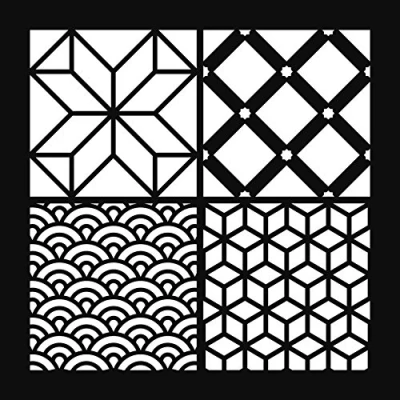Afbeelding van Decoratieve sjabloon 30x30 cm Artemio