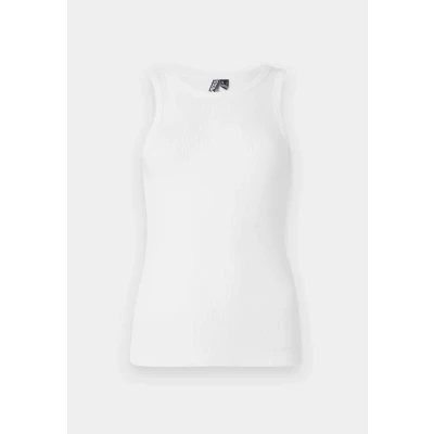 Afbeelding van Pieces Top Pcmay Boxer Tank Jrs Noos Bc 17154480 Bright White Dames Maat XS