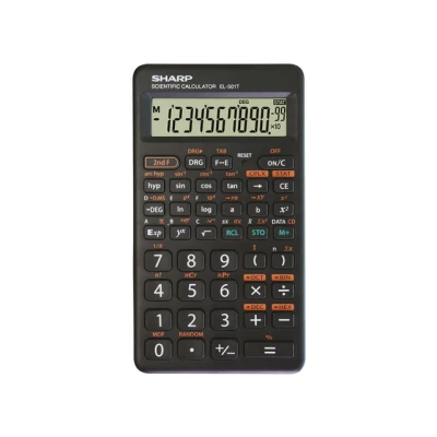 Afbeelding van Citizen Sh El501Twh Calculator Sharp Zwart Wit Wetenschappelijk