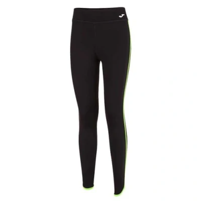 Afbeelding van Lange leggings combi toernooi zwart neongroen