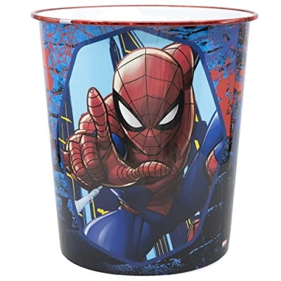 Afbeelding van Stor Spider man plastic vuilnisemmer