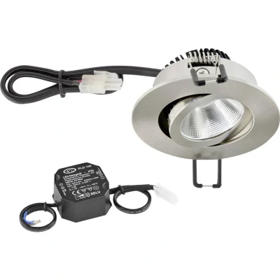 Afbeelding van EVN PC20N61302 Lichttechnik LED inbouwlamp vast ingebouwd 6 W RVS
