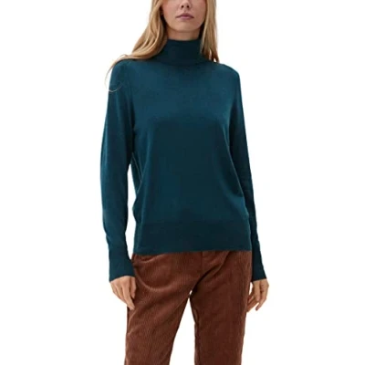 Afbeelding van Q/S designed by Gebreide damestrui, blauw, L