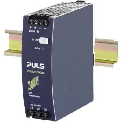 Afbeelding van PULS DIMENSION CT5.241 DIN rail netvoeding 24 V/DC 5 A 120 W Aantal uitgangen: 1 x Inhoud: stuk(s)