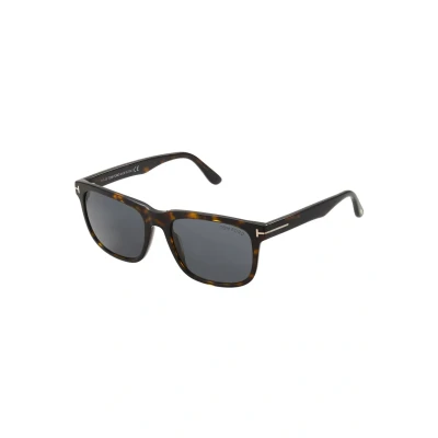 Afbeelding van Tom Ford Stephenson FT 0775 Dark Havana/Grey 56/19/145 zonnebril voor heren, Havana/Grijs, 56