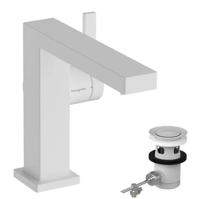 Afbeelding van Hg basin mixer 110 tecturis e fine coolstart with pop up waste set mw 73023700