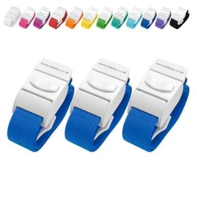 Afbeelding van Set van 3 Quick Release Medische Tourniquets (BLAUW)