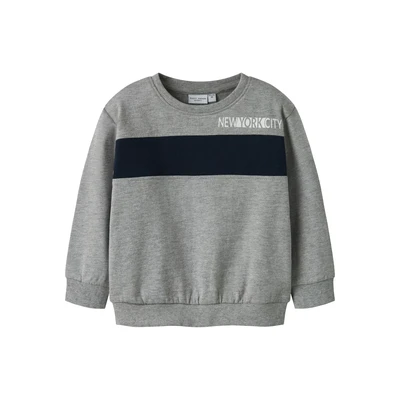 Afbeelding van NAME IT MINI sweater grijs melange