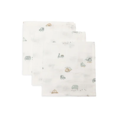 Afbeelding van Jollein Hydrofiel Monddoekje 31x31cm On The Go (3Pack)