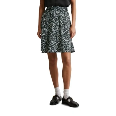 Afbeelding van Marc O&#039;Polo Denim Ausgestellter AUS CRÊPE Alijn rok, Dames, Maat: XS, Dark grey