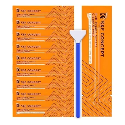 Afbeelding van Minadax KF full frame sensor reiniging 24mm microvezel swabs 10 stuks stofvrij