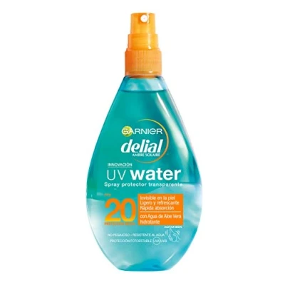 Afbeelding van Delial UV WATER spray protector transparente SPF20 150 ml