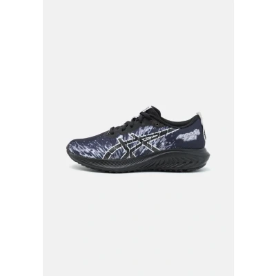 Afbeelding van Asics Gelnoosa TRI 16 Unisex Hardloopschoenen voor op de weg kinderen, Maat: 32.5, Black/white Textiel/ synthetisch