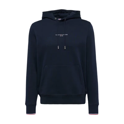 Afbeelding van Tommy Hilfiger Heren Core Logo Hoody Mw0mw10752, Blauw (Desert Sky), L