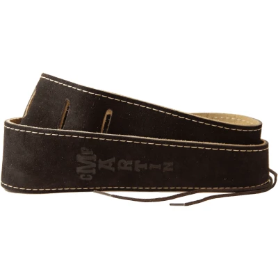 Afbeelding van Martin 18A0017 lederen suede doubled strap bruin
