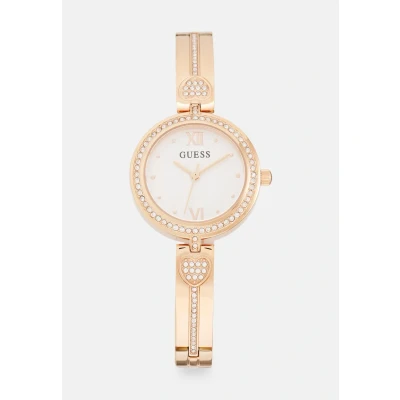 Afbeelding van Guess Lovey Horloge Rose goldcoloured, Dames, Maat: One Size, gold coloured