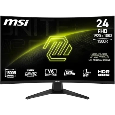 Afbeelding van MSI MAG 244C computer monitor 59,9 cm (23.6&quot;) 1920 x 1080 Pixels Full HD LCD Zwart
