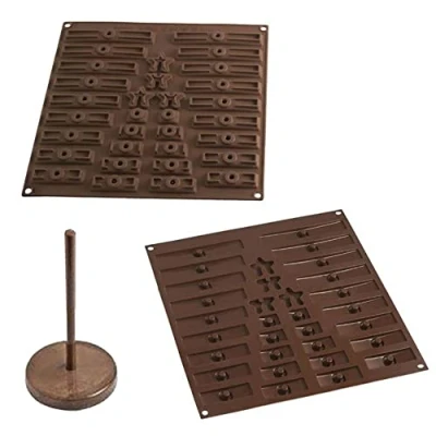 Afbeelding van Silikomart Easychoc 3D Tree Choc Chocoladeset C3D 01, 3 delig