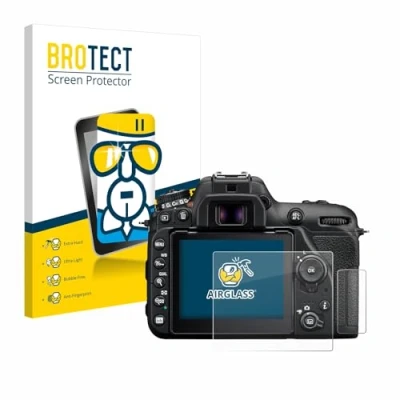 Afbeelding van BROTECT Screenprotector voor Nikon D7500 Folie Beschermfolie Beschermglas transparant