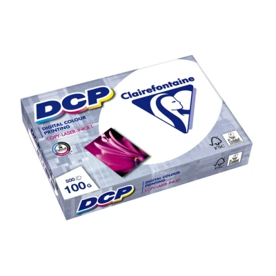 Afbeelding van Laserpapier Clairefontaine DCP A4 100gr wit 500vel