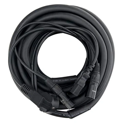 Afbeelding van Pronomic boxkabel stroom /signaalcombinatie (10 m)