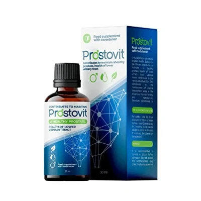 Afbeelding van Prostovit Drops is een aanvulling voor betere met zaagpalm, selenium, brandnetel, pompoenpitten, 30 ml