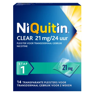 Afbeelding van Niquitin 21mg24uur Patch (Stap 1)
