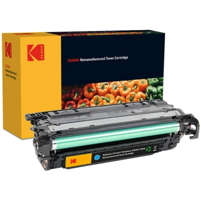 Afbeelding van 185H025102 KODAK HP CE251A CLJ cartridge cyaan rebuilt 7000pagina&#039;s