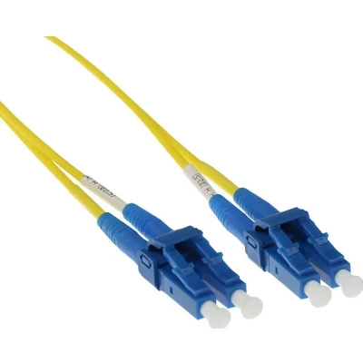 Afbeelding van ACT RL1725 Glasvezel Patchkabel Duplex LSZH Singlemode Short Boot LC/LC 9/125µm OS2 25 meter