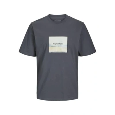 Afbeelding van JACK &amp; JONES JORVESTERBRO Newton Boxfront Tee SS BF, iron gate, S