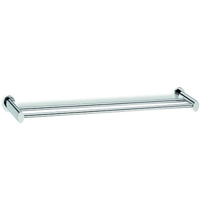 Afbeelding van Handdoekenrek Kela Makira Double 59,5 Silver Shining