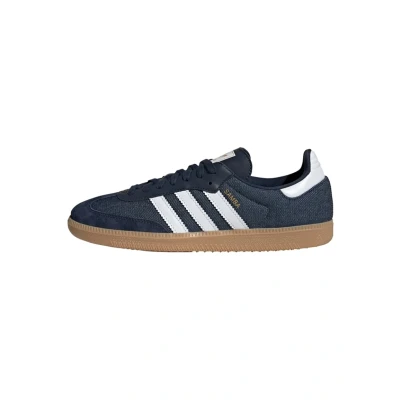 Afbeelding van adidas Originals Samba Sneakers laag Collegiate navy cloud white gum, Heren, Maat: 36, gum Leer en textiel
