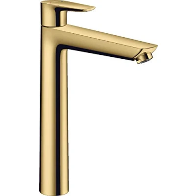 Afbeelding van Wastafelmengkraan Talis E 240 HansGrohe Eengreeps Zonder Afvoer Gepolijst Goud
