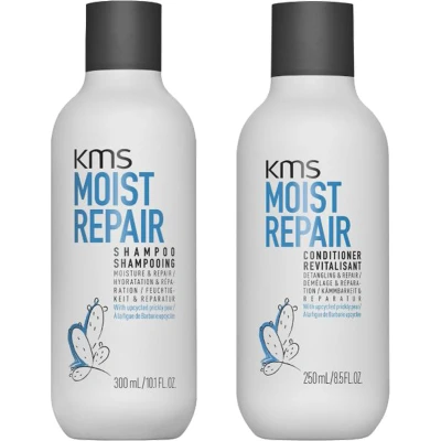 Afbeelding van KMS MoistRepair Shampoo 300ml + Conditioner 250ml bundel/set/pakket