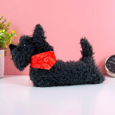 Afbeelding van Bitten Warmtekussen Warmteknuffel Hond Fluffie Scottie