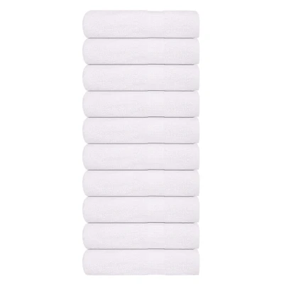 Afbeelding van vidaXL Handdoeken 10 st 50x100 cm 360 g/m² 100% katoen wit