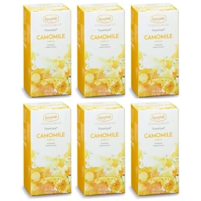 Afbeelding van Ronnefeldt Teavelope® Camomile / kamille, kruidenthee, set van 6, 225 g (6 x 37,5 g)