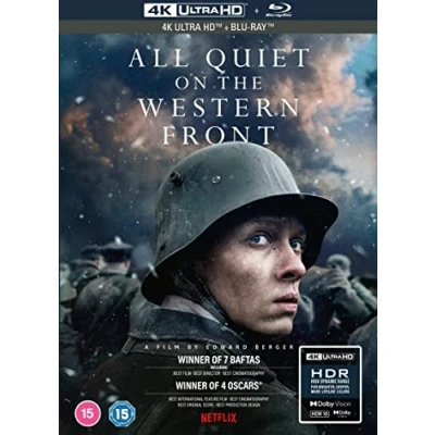 Afbeelding van All Quiet on the Western Front 4K UHD + blu ray Import met NL OT