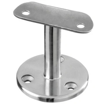 Afbeelding van RVS Railingsteun buis 42,4 mm 316 mat geslepen model 0708