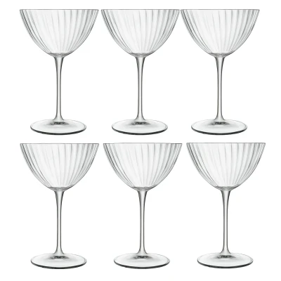 Afbeelding van Luigi Bormioli Martiniglazen Cocktailglazen Speakeasies Swing 22 cl 6 Stuks