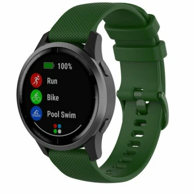 Afbeelding van Garmin Vivoactive 5 / 3 Sportband met motief Groen